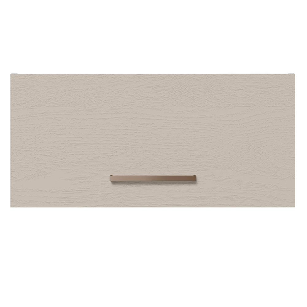 Armário Aéreo 70 cm 1 Porta Basculante Branco/Crema Agata Madesa Branco/Crema