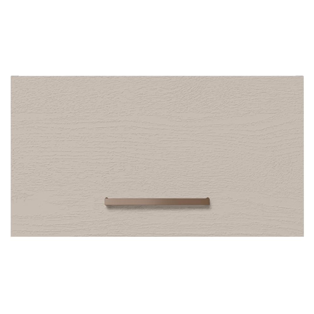 Armário Aéreo 60 cm 1 Porta Basculante Branco/Crema Agata Madesa Branco/Crema