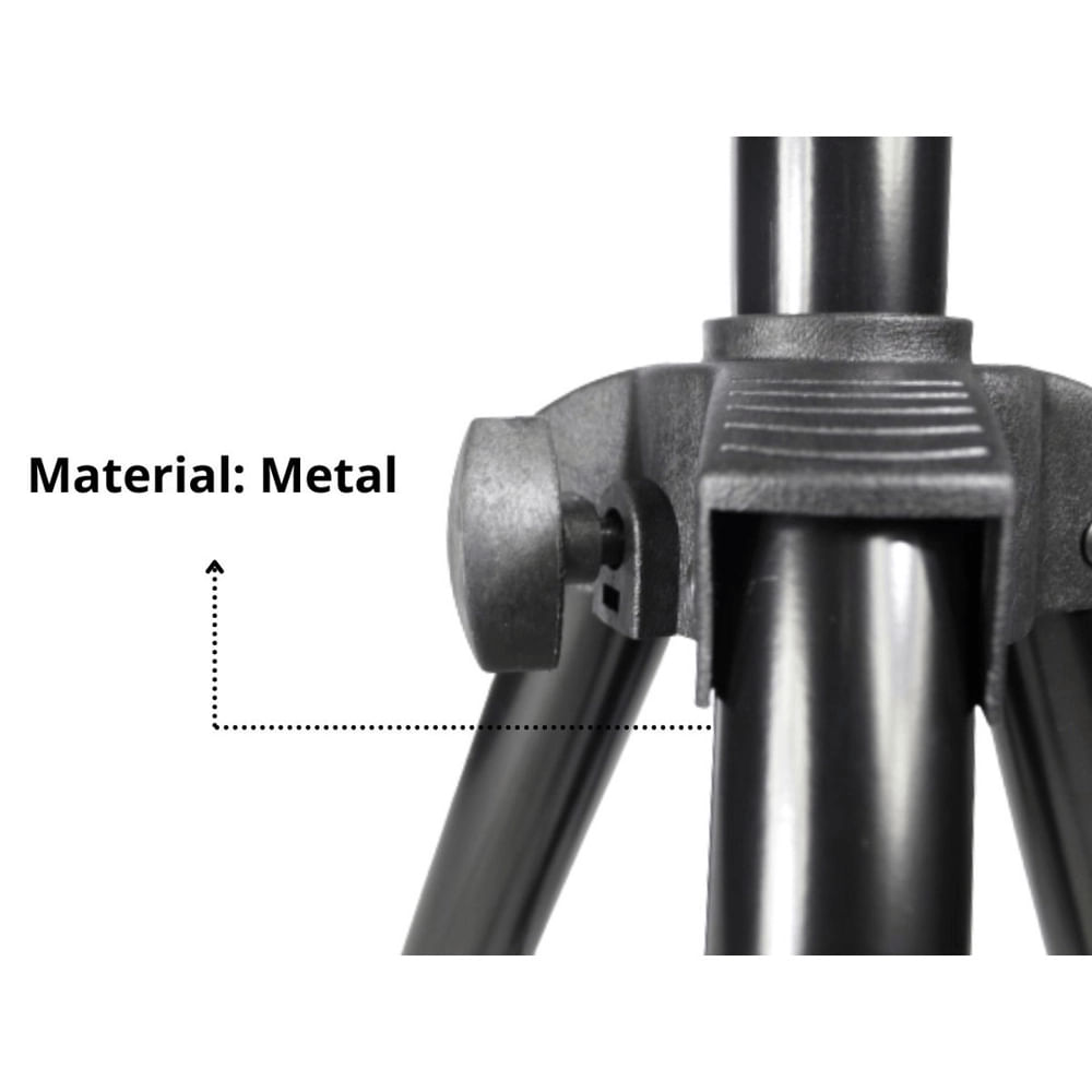 Tripé em Metal Regulamento de Altura AMVOX ATP 001