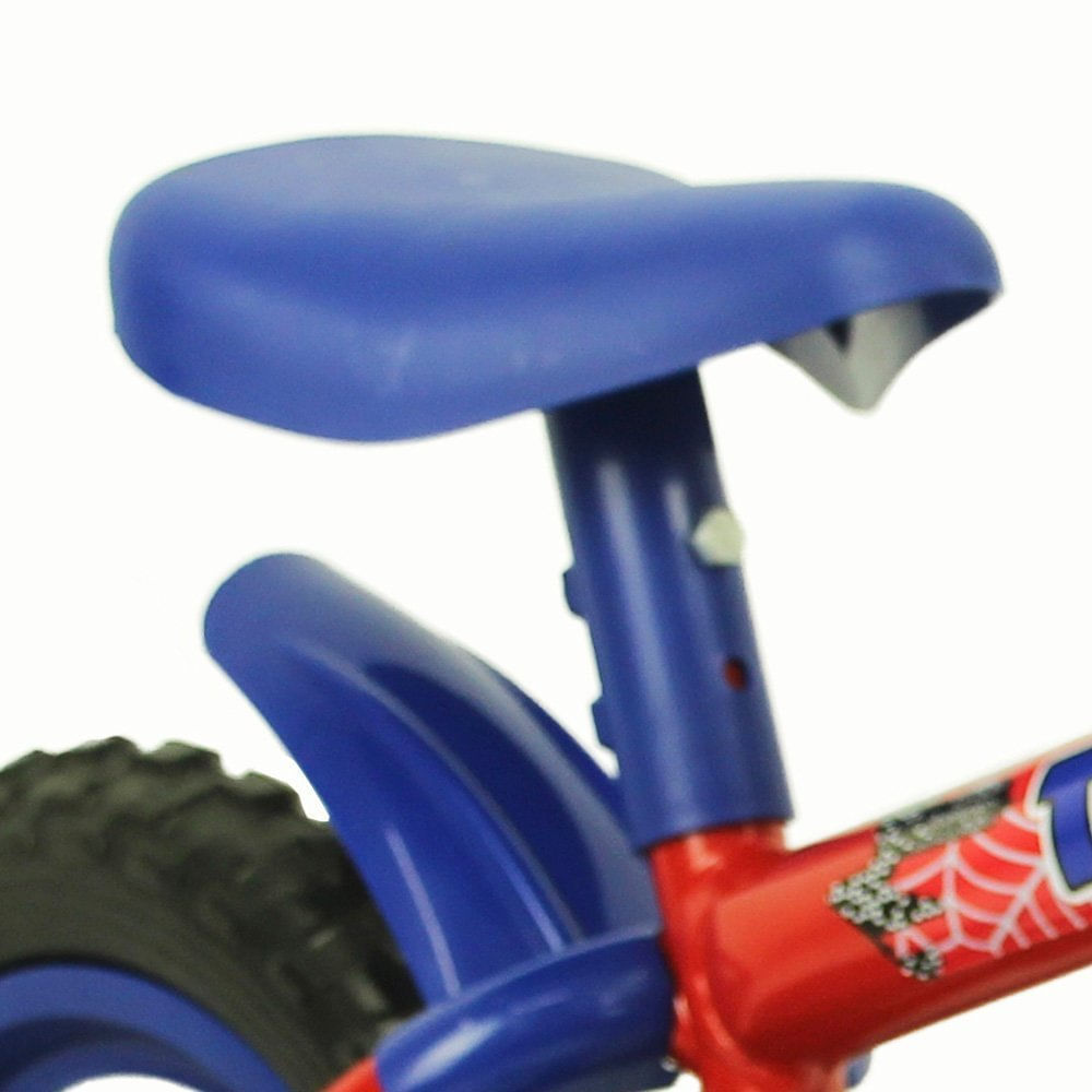 Bicicleta Arco-Íris Aro 12 Rodinhas Laterais Track Bikes Azul/Vermelho