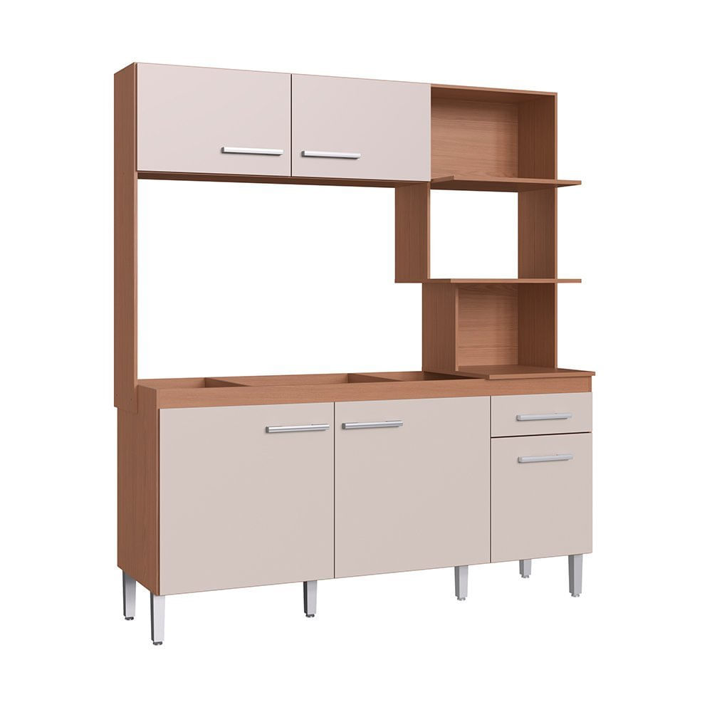 Cozinha Compacta Decibal 5 Portas 1 Gavetas CO1510