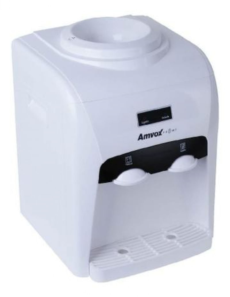 Bebedouro Refrigerado Amvox ABB 240 Branco Água Gelada e Natural Bivolt BIVOLT