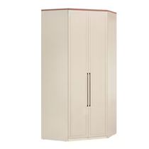 Armário Modulado Closet de Canto Santos Andirá Toledo 2 Portas 3 Gavetas 5 Prateleiras Casal