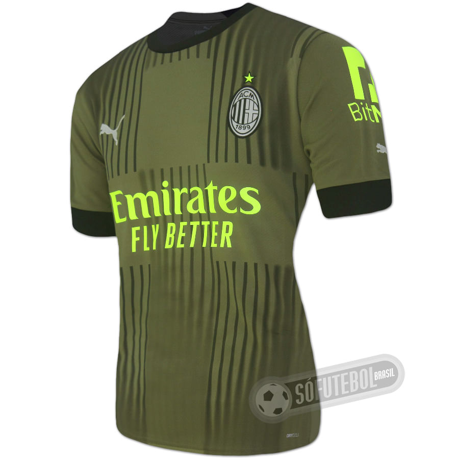 Camisa Milan - Modelo III GG (XL)