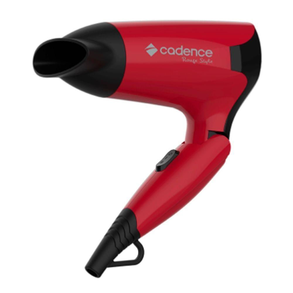 Secador De Cabelo Cadence Rouge Style Sec185 Bivolt