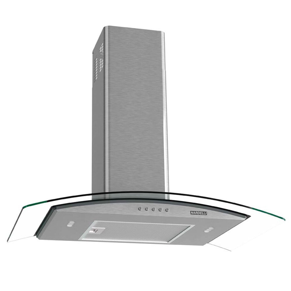 Coifa de Parede Nardelli 75cm Vidro Curvo Kromanox - 46010175