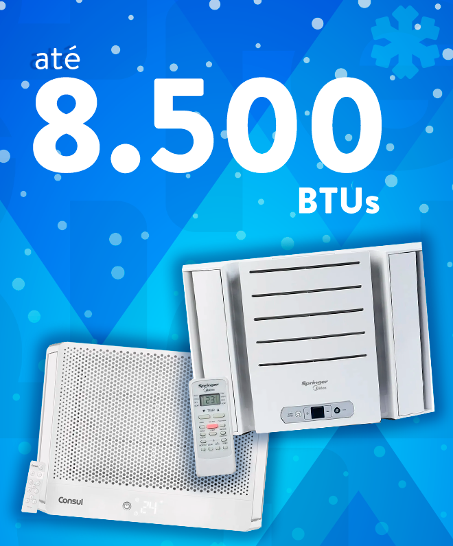 ar condicionado 8500 btus